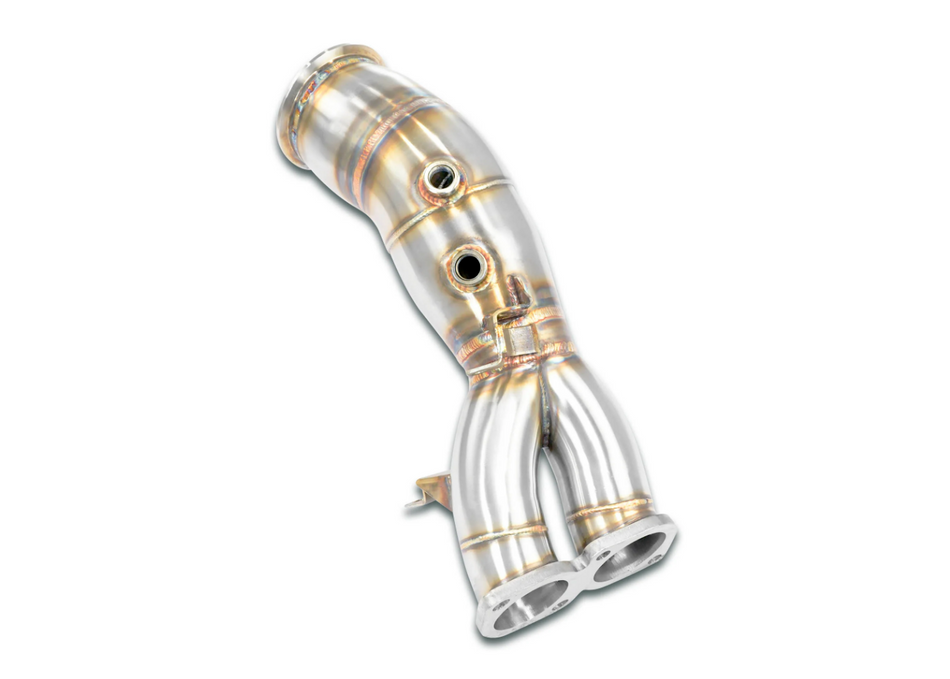 BMW E46, E81, E82 1 Series, E84 X1 & more Stainless Steel Turbo Downpipe Kit (Replace Catalytic Converter) for N55 Engine