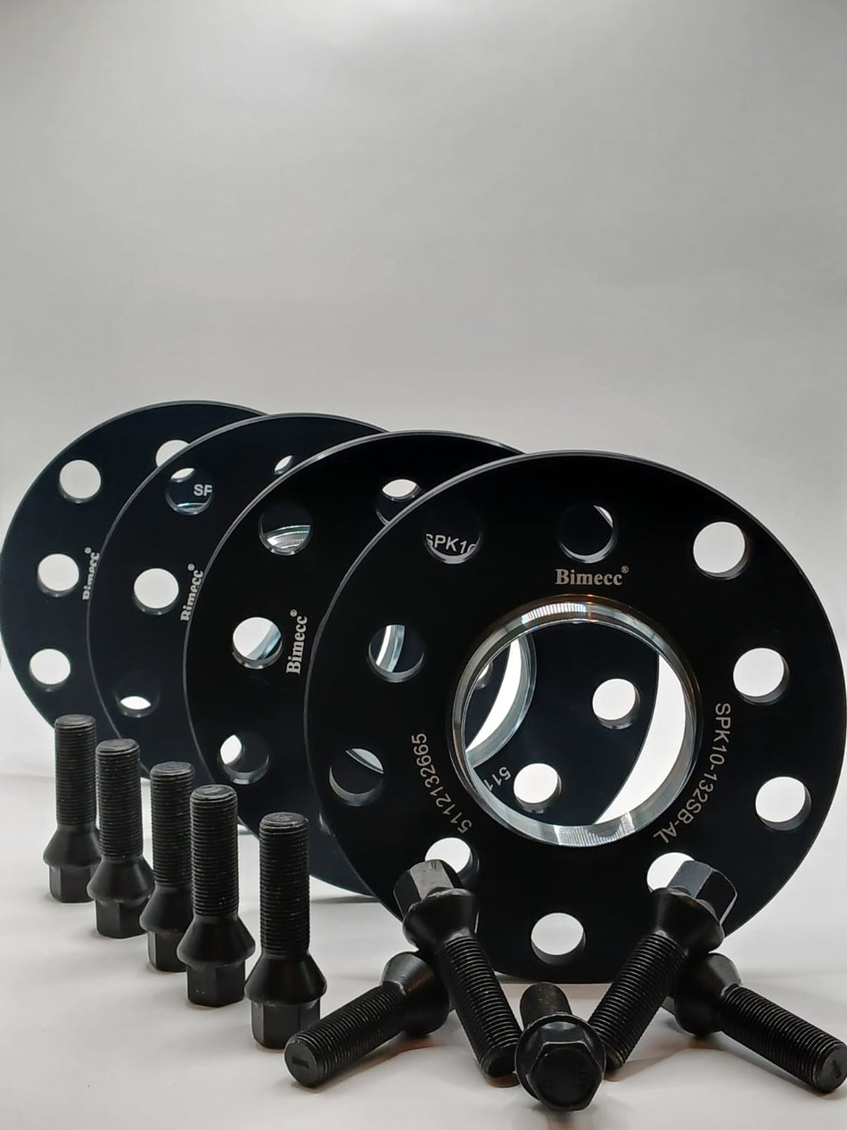 BIMECC Wheel Spacers BMW G,F,M Series (G80, G82, F90, F87, M2, M3, M4, M5 and others) – 5x112 66.6 Hubcentric – Kit with Bolts