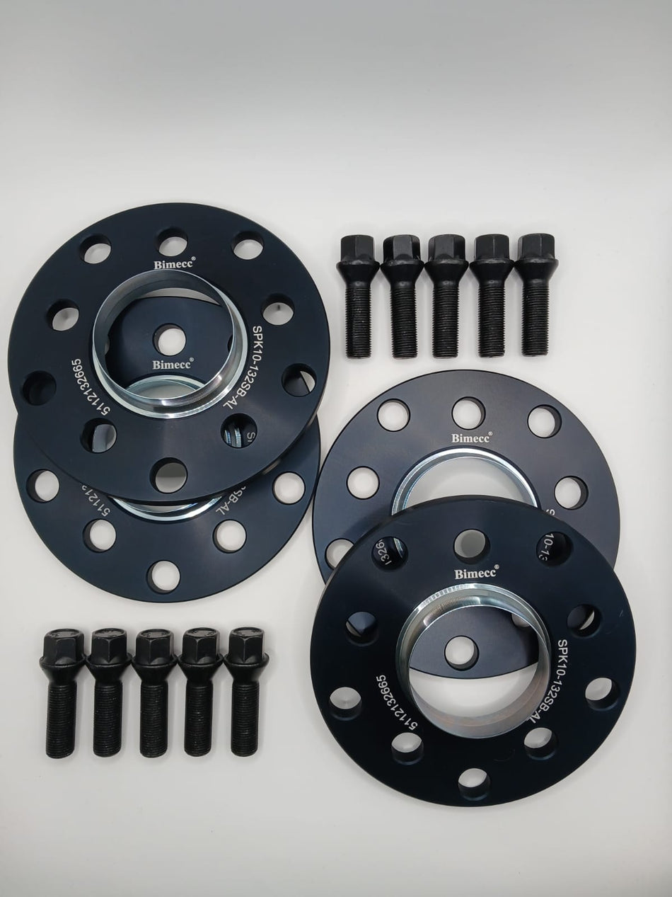 BMW Wheel Spacers 20mm 5x112 66.6 Hubcentric – Bimecc – Kit with Bolts